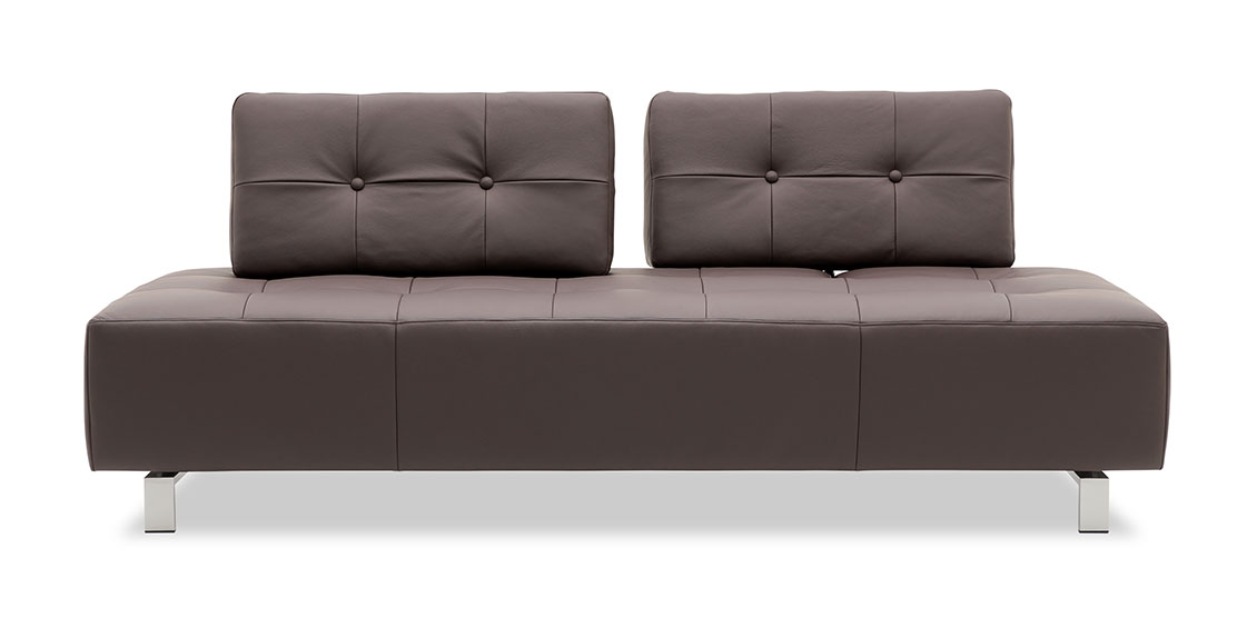 ASTORIA -  2,5 Platz Leder Classic Dickleder braun