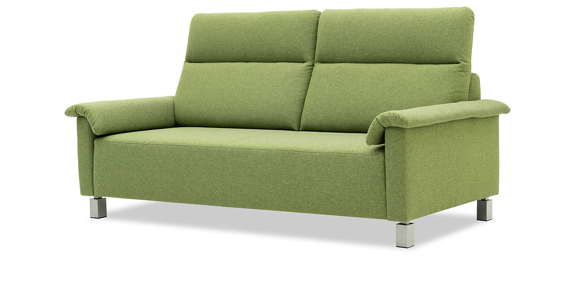 BATIDA - 2,5 Platz Sofa im Stoff Mercis Boom hellgrün