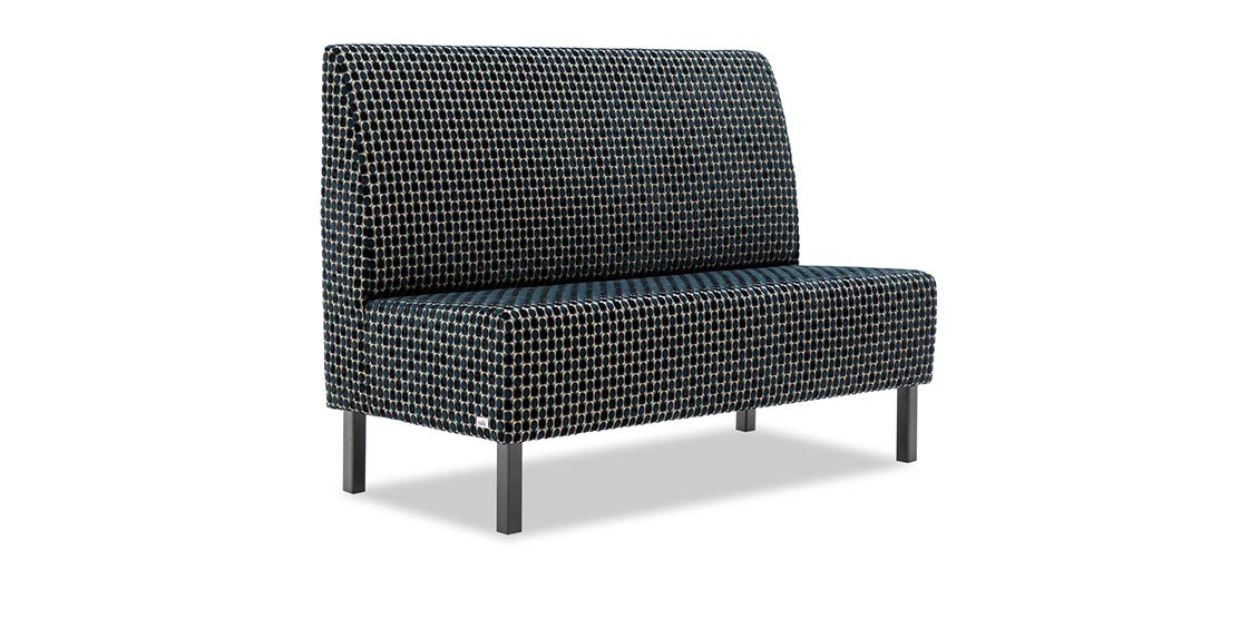 CF100 - Sitzbank im Stoff gemustert