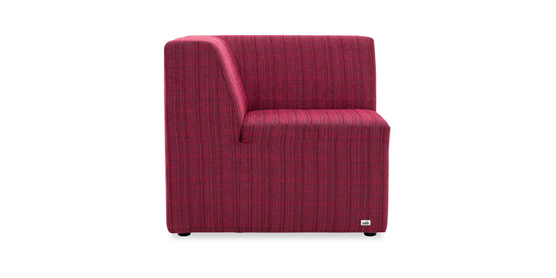 CF301E - Sitzecke in pinkem Stoff