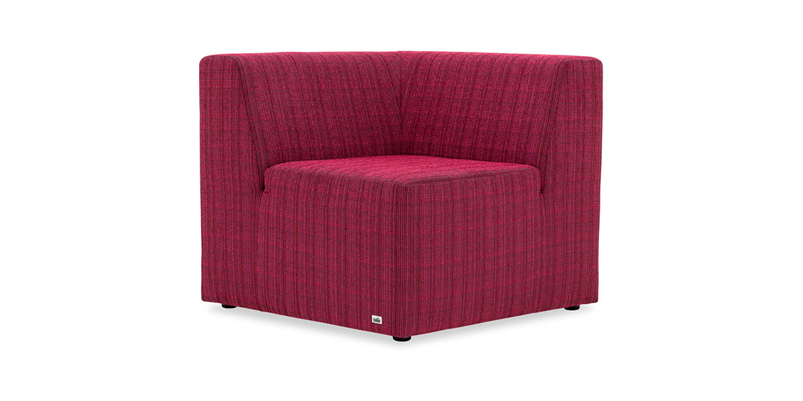 CF301E - Sitzecke in pinkem Stoff