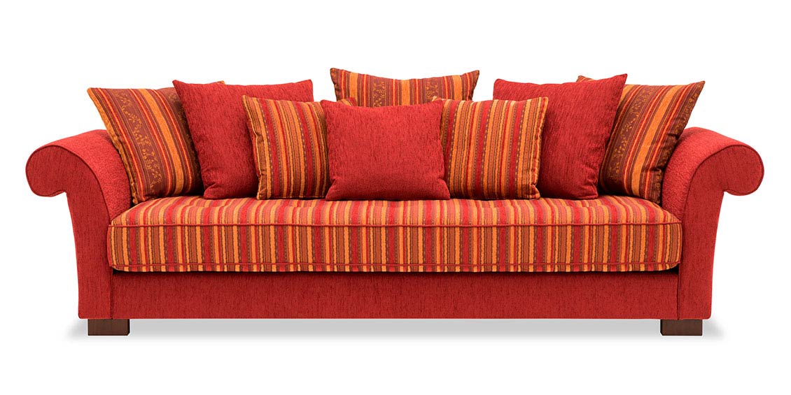 DIVAN - Sofa im Stoff S & V Toscana BiColor