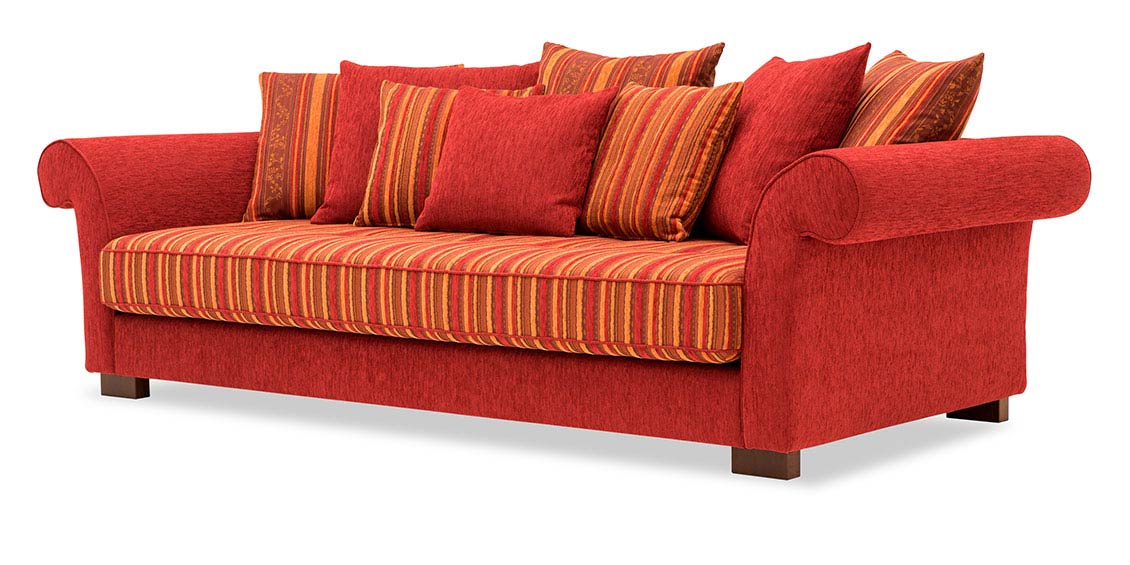 DIVAN - Sofa im Stoff S & V Toscana BiColor