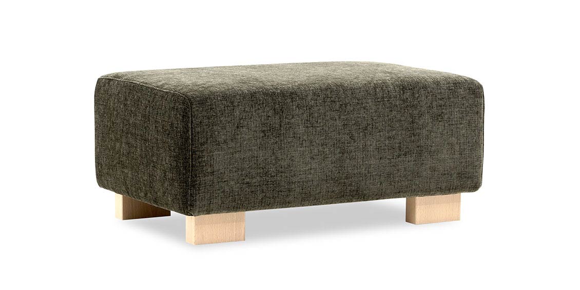 HOCKERBANK klein im Stoff Chivasso Chameleon