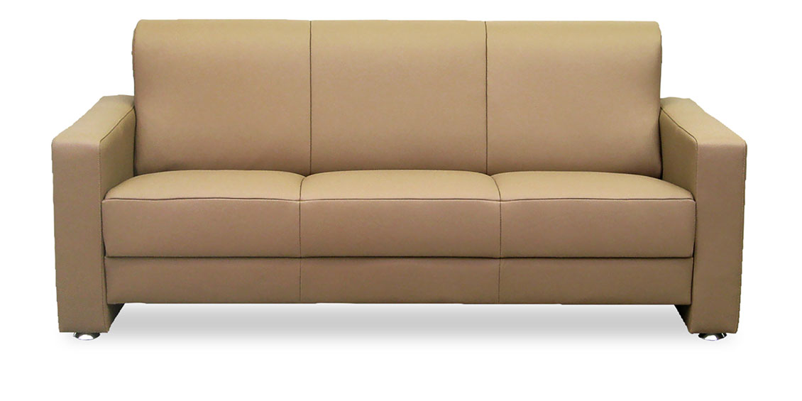 LIBERTY-Jamaika - 3 Platz Sofa in beigem Leder