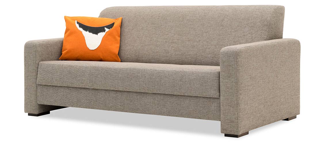 LIBERTY-Jamaika - 3 Platz Sofa im Stoff Höpke Mondo natur