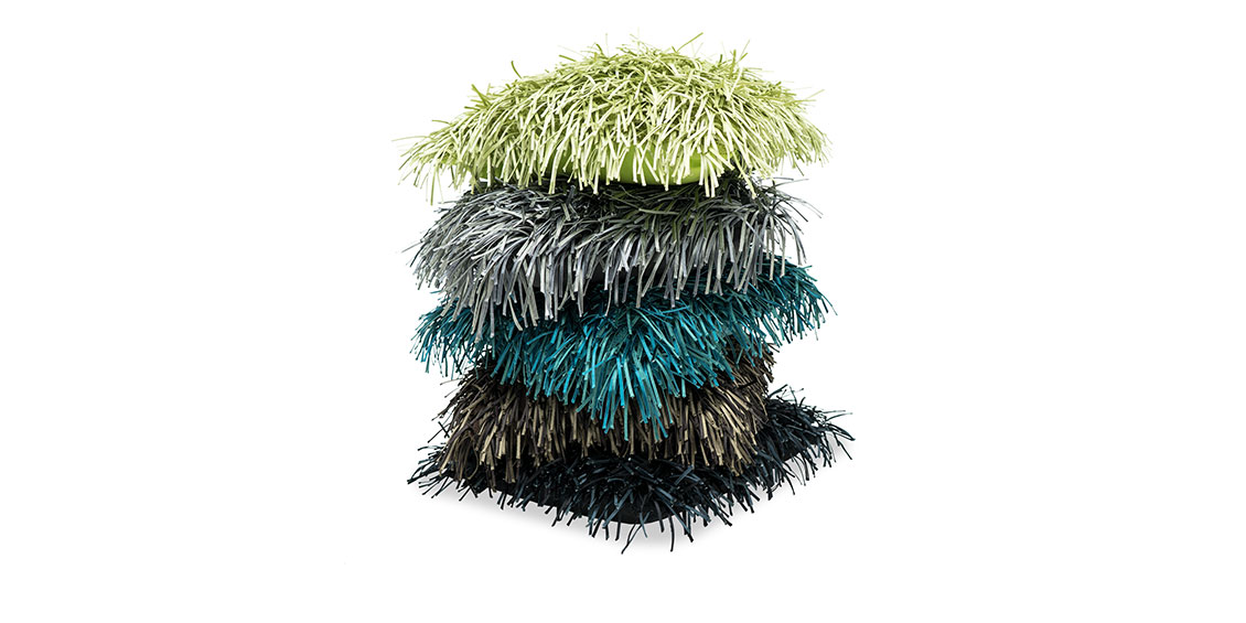 SOFAKISSEN - in verschiedenen Farben mit Fransen