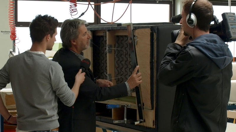 Intervew mir Citi TV in der Entmonatge