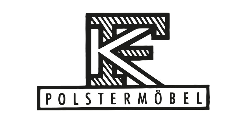 Altes Karl Flasche Logo in Schwarz-weiß