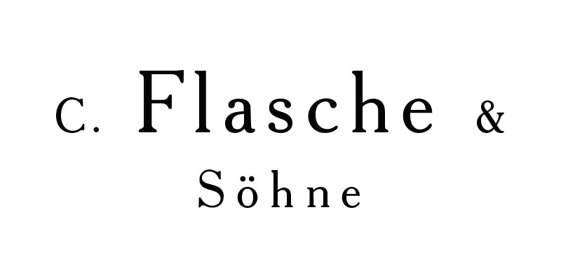Altes Logo C. Flasche & Söhne zu Beginn der 90er