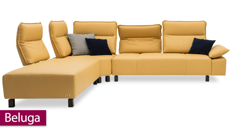 neues Modell Beluga im gelben Leder