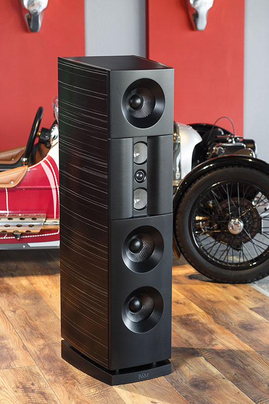 Aktivlautsprecher Backes und Müller mit Morgan 3 Weehler