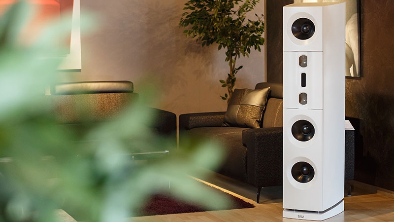 Aktivlautsprecher Backes und Müller Fotoshooting