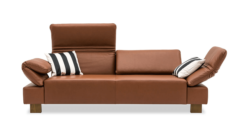 neues Modell Fugo als 2,5 Platz in Leder braun