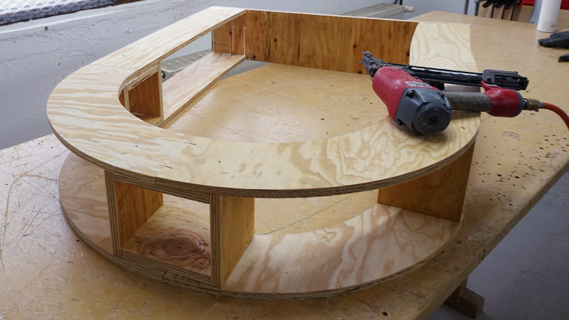 Gestell Palazzo in der Schreinerei