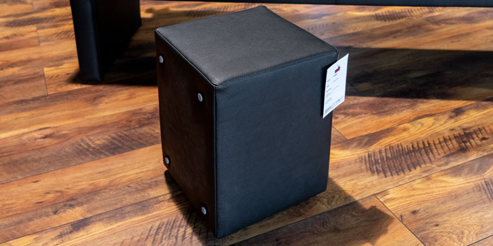 Modus - Wendehocker ca. B 35 H 47 T 35 cm bezogen in Kunstleder schwarz
